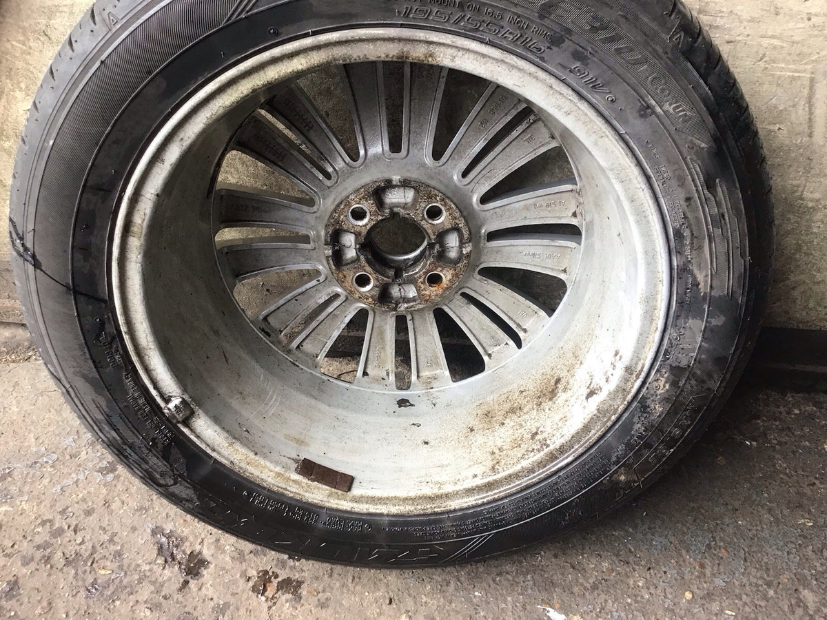 VAUXHALL CORSA  ALLOY WHEEL 16'' OPO58 AND TYRE 195X55X16  2006 20147