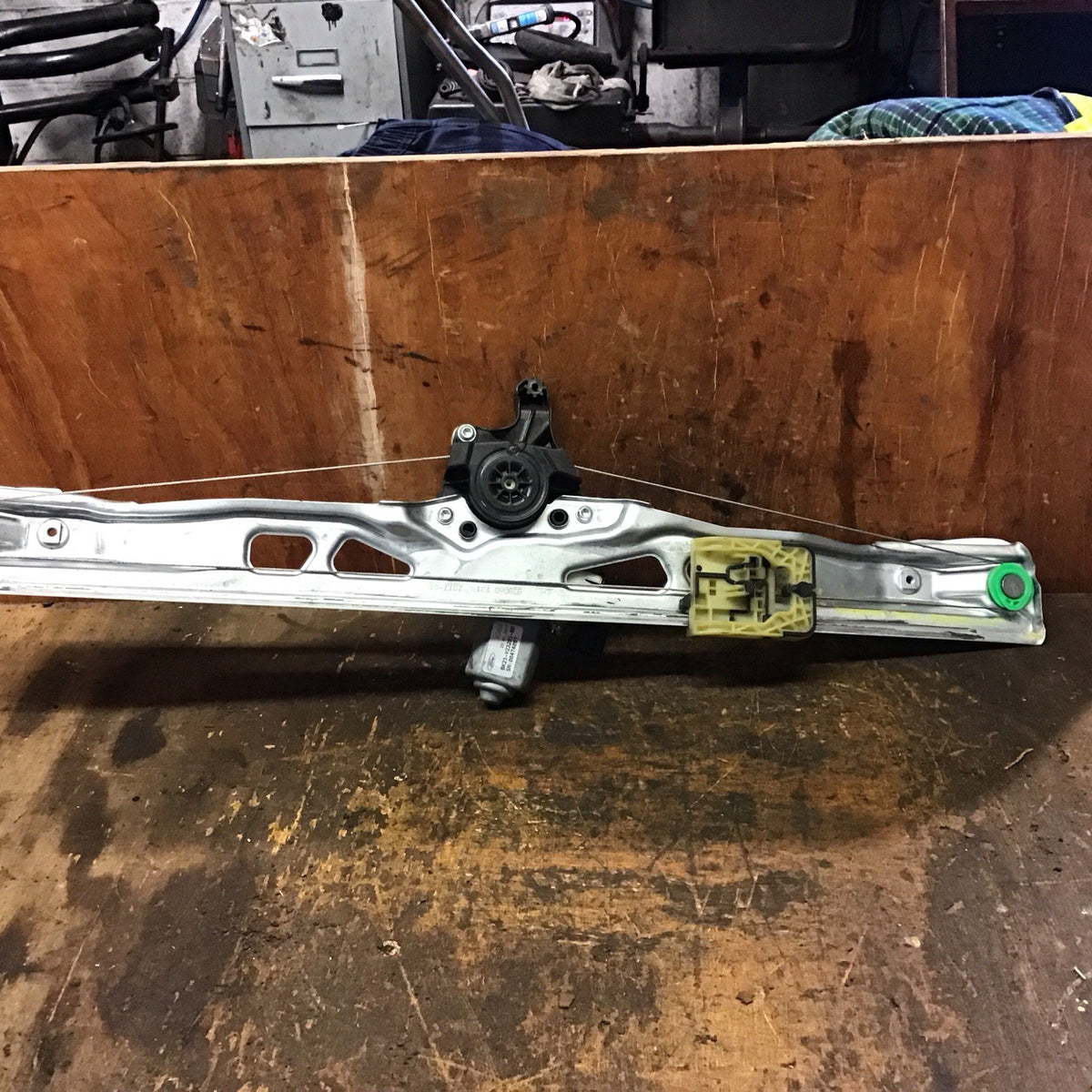 FORD TRANSIT CUSTOM PASSENGERS SIDE WINDOW MOTOR REGULATOR BK21 V23201 BD 17 197