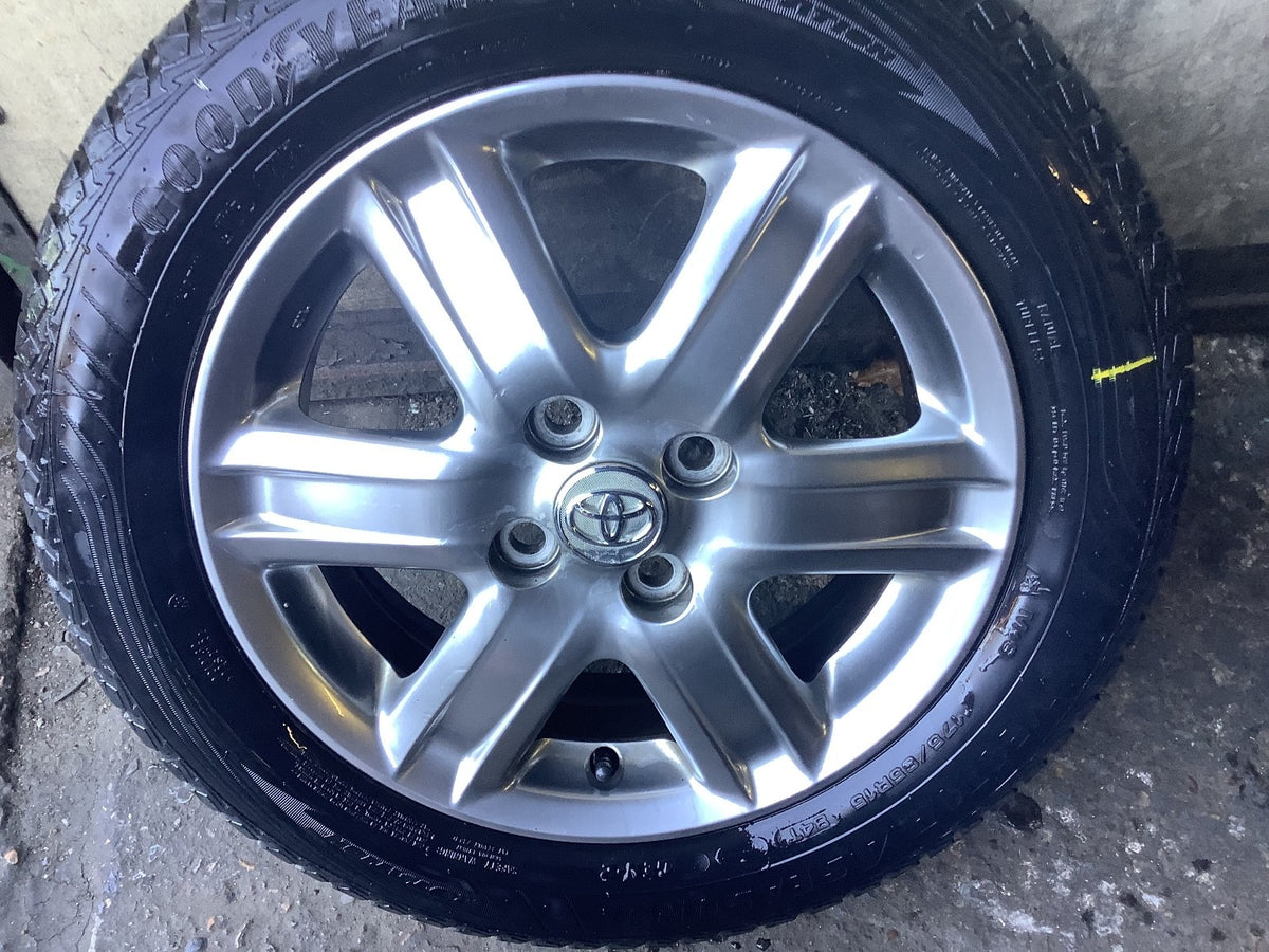 TOYOTA IQ ALLOY WHEEL 15'' TYRE 175X65X15  2008 20162