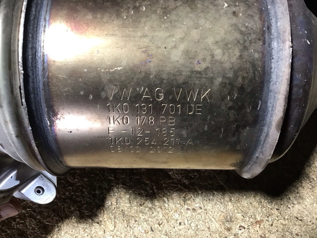 VOLKSWAGEN GOLF MK6 1.4 TSI PETROL CAT CATALYTIC CONVERTER 1K0131701DE 2009 20125