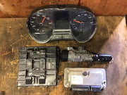 SEAT IBIZA 6J 1.4 PETROL ECU KIT 03C906014FB CGGB 2012 20174