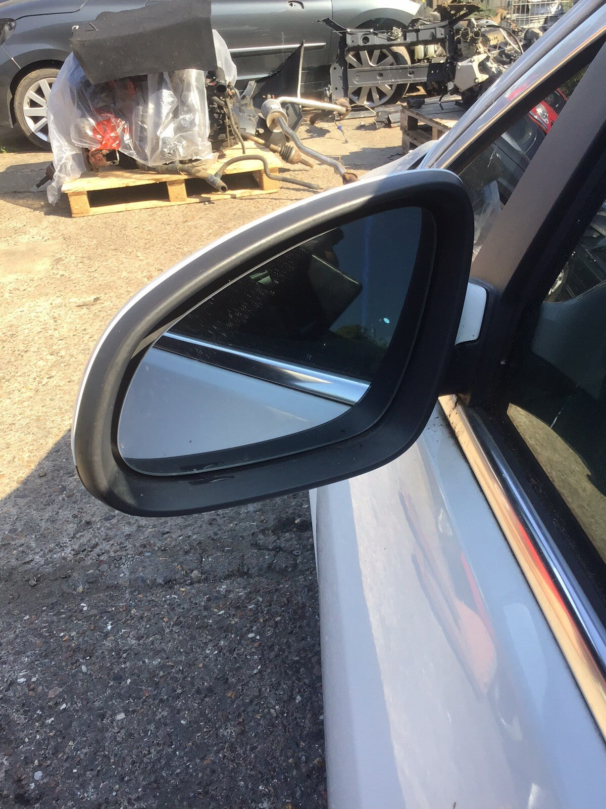VAUXHALL ASTRA J PASSENGER'S SIDE N/S DOOR MIRROR SUMMIT WHITE Z40R 2010 20146