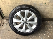 VAUXHALL CORSA D ALLOY WHEEL 16'' AND TYRE 195X55X16 13374019 2006 20141