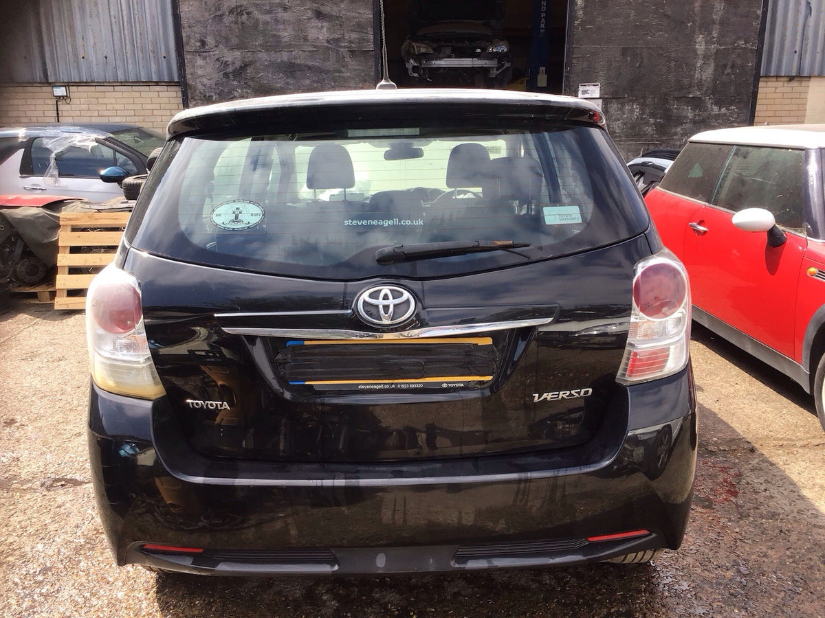 TOYORA VERSO TAILGATE IN ECLIPSE BLACK CODE 209 2013 20180