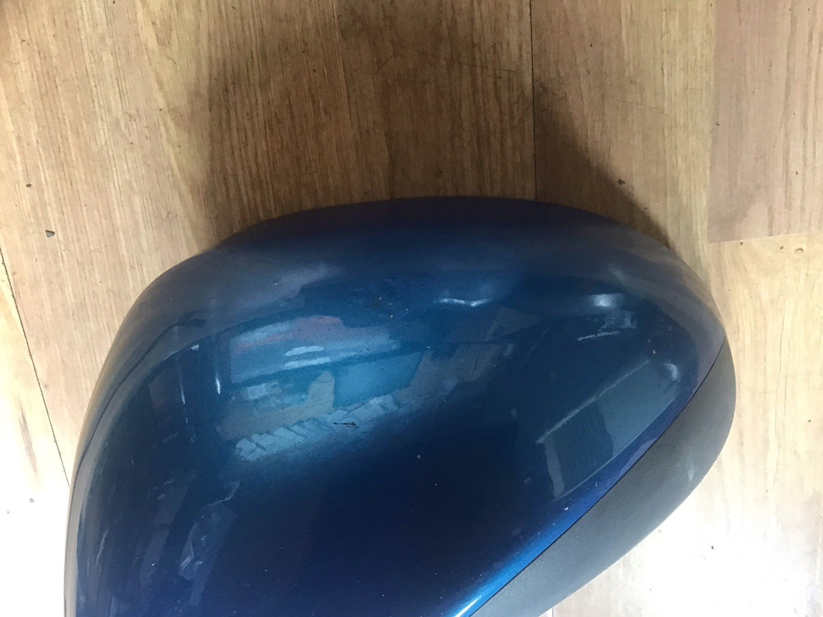 PEUGEOT 207 PASSENGER'S SIDE N/S DOOR MIRROR BLUE 014342 2006  20127