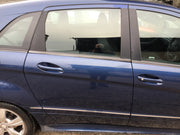 MERCEDES B CLASS W245 DRIVER'S SIDE REAR DOOR LOTUS BLUE METALLIC 240 2005 20110
