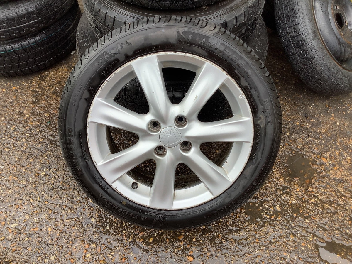 HONDA  JAZZ MK2 ALLOY WHEEL 15'' TYRE 185X55X15 TM8 660A 2009 20140