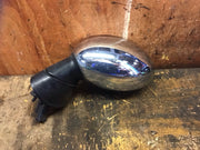 MINI R56  PASSENGER'S SIDE N/S DOOR MIRROR IN CHROME 2006 20121