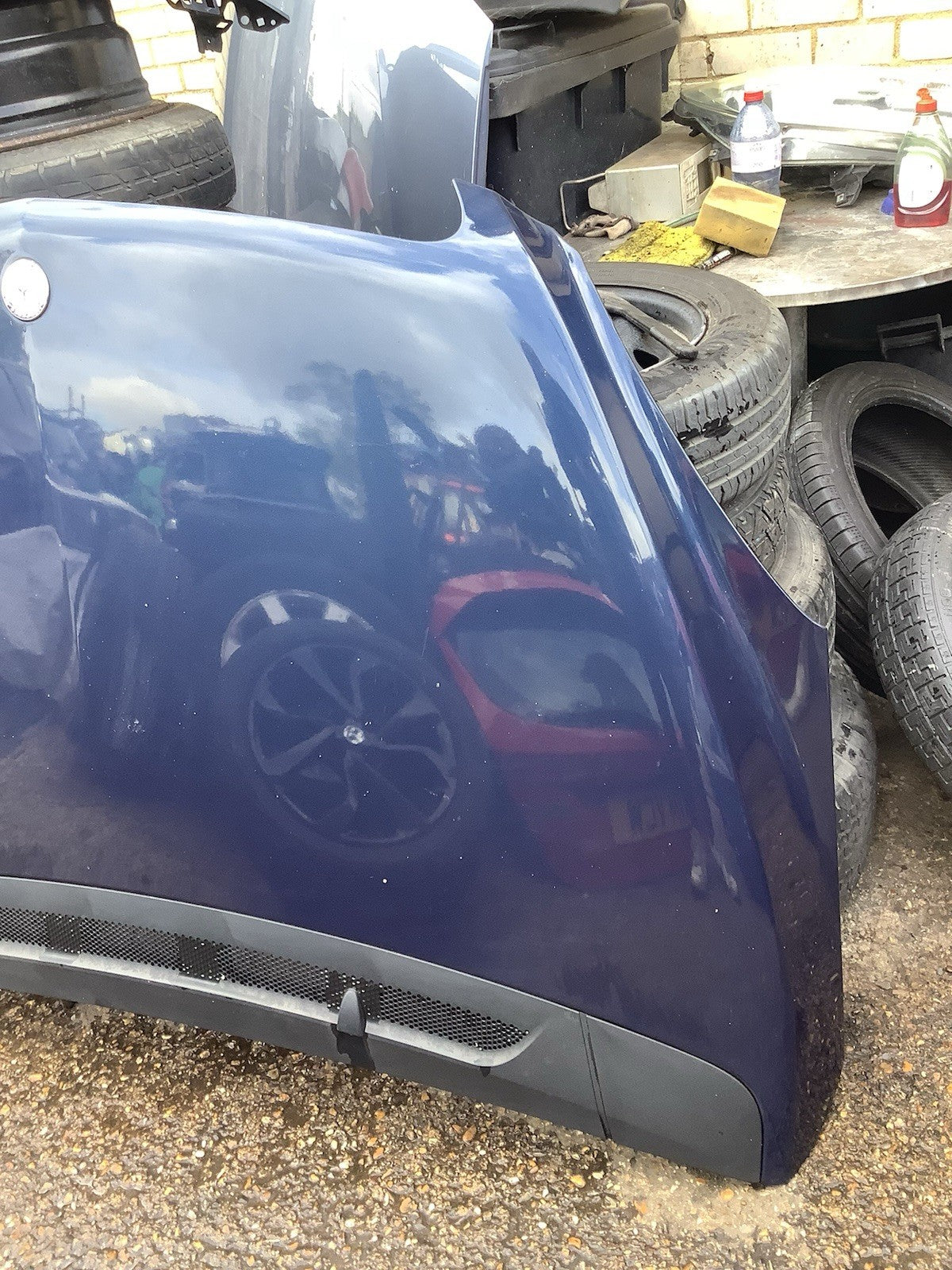 MERCEDES B CLASS W245 BONNET ATOLL BUE PAINT CODE 375 2005-20129