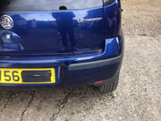 VAUXHALL CORSA C REAR BUMPER IN ULTRABLAU Z21B 2001 200610