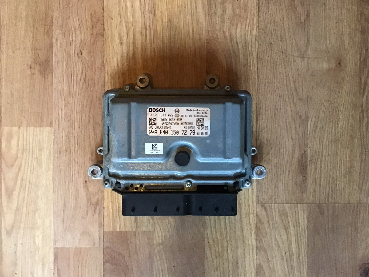 MERCEDES B CLASS W169 ENGINE ECU CONTROL UNIT A6401507279 0281013022 2005 20121