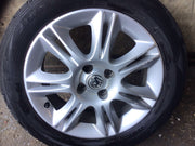 VAUXHALL CORSA D ALLOY WHEEL 16'' AND TYRE 195X55X16 2006 20144
