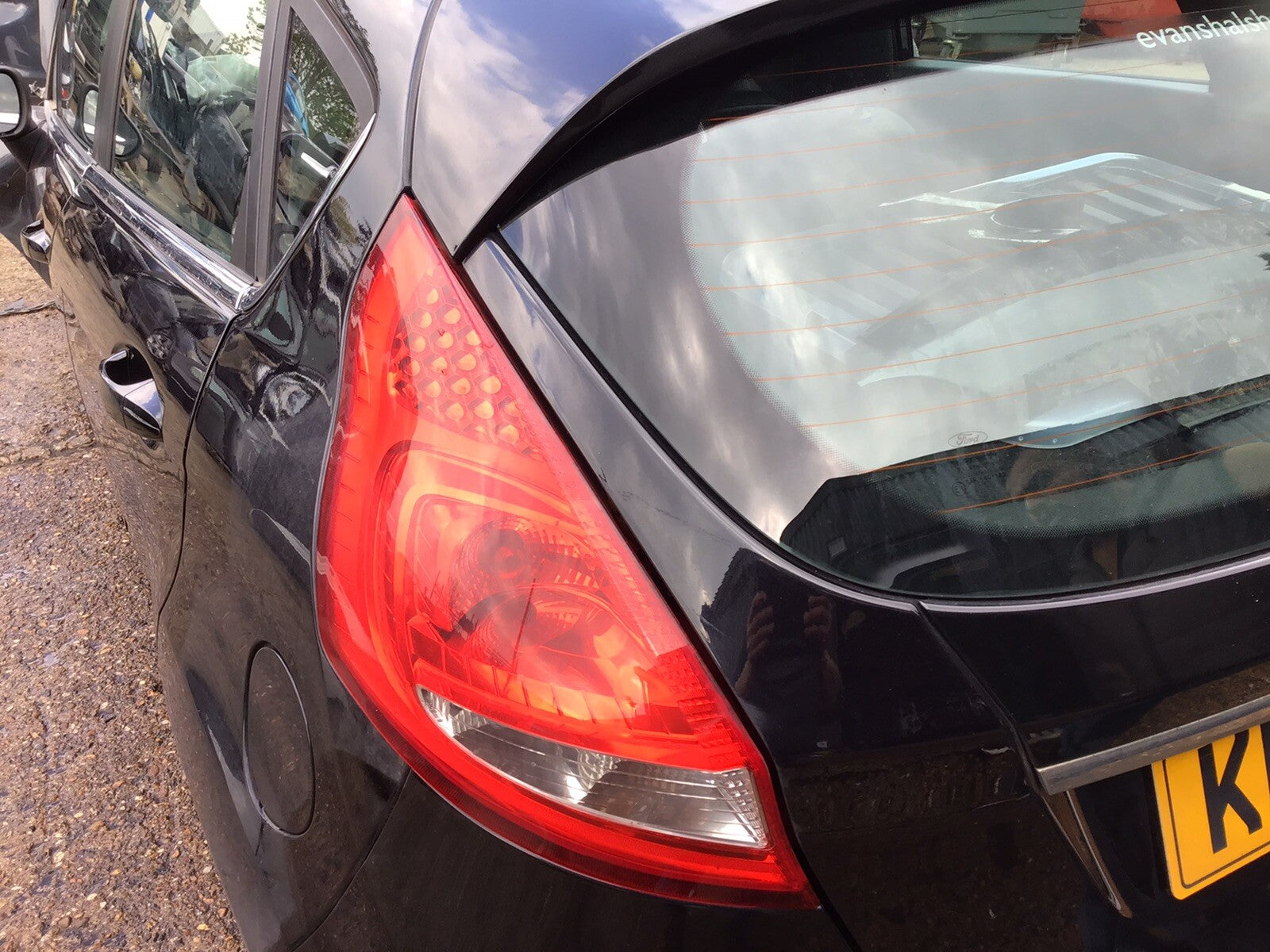 FORD FIESTA MK7 PASSENGER'S SIDE N/S REAR LIGHT REAR LIGHT CLUSTER  2008 20120