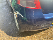TOYOTA YARIS MK2 REAR BUMPER LEXUS DARK BLUE 8P4 3 DOOR 2006 20105