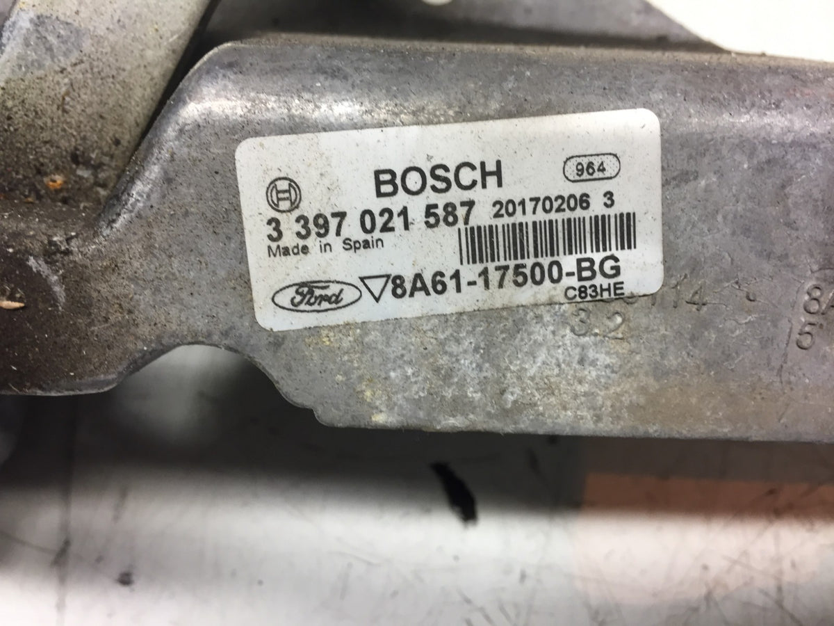 FORD FIESTA MK7 MK8 WIPER MOTOR AND LINKAGES 3397021587 8A61 17500 BG 2008 20172