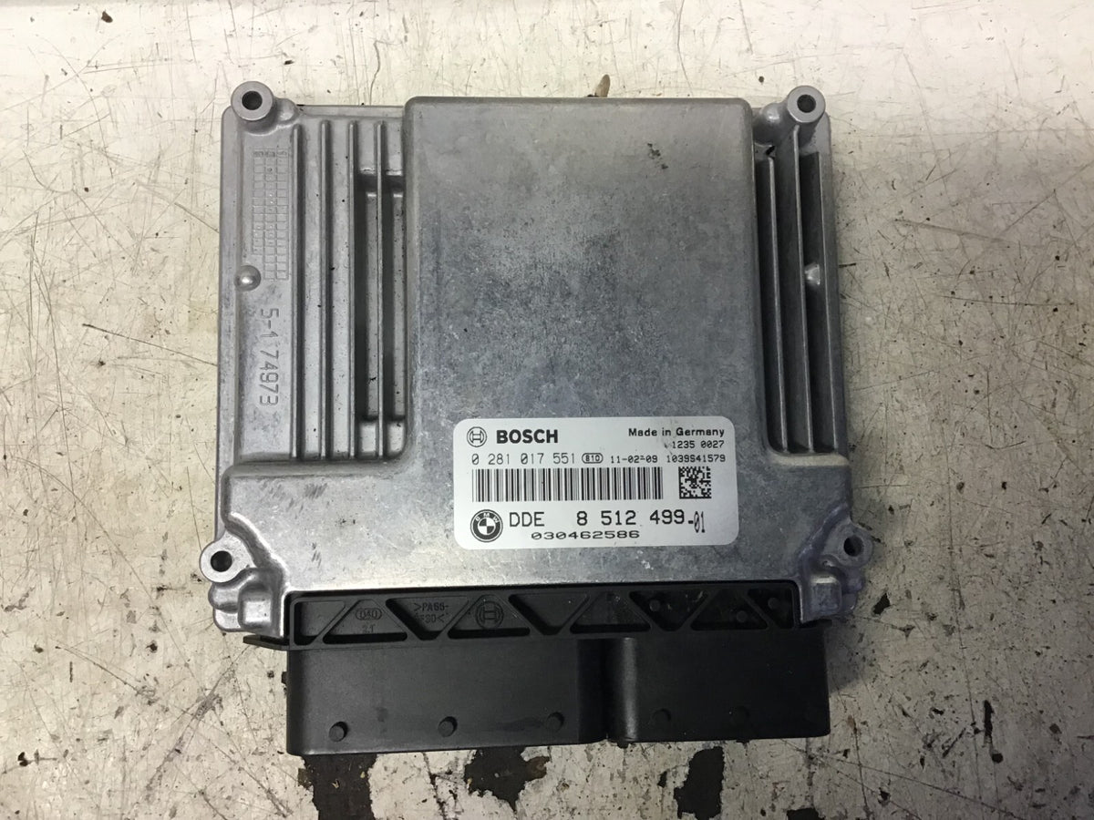 BMW 1 SERIES E87 2.0 DIESEL ENGINE ECU 0281017551 8512499 01 N47D20C 2008 20113