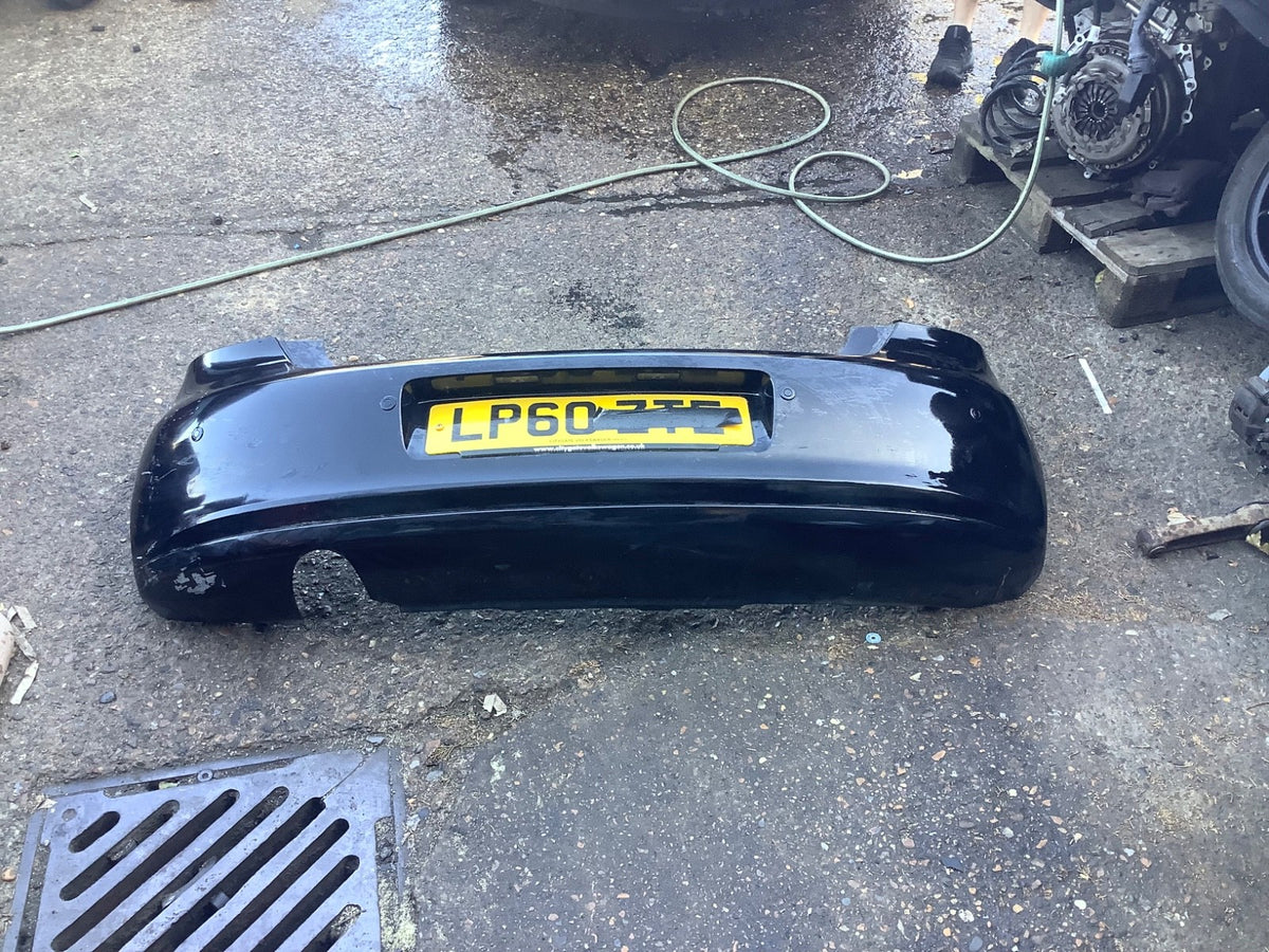 VOLKSWAGEN POLO 6R REAR BUMPER BLACK PEARL LC9X 2009 20150