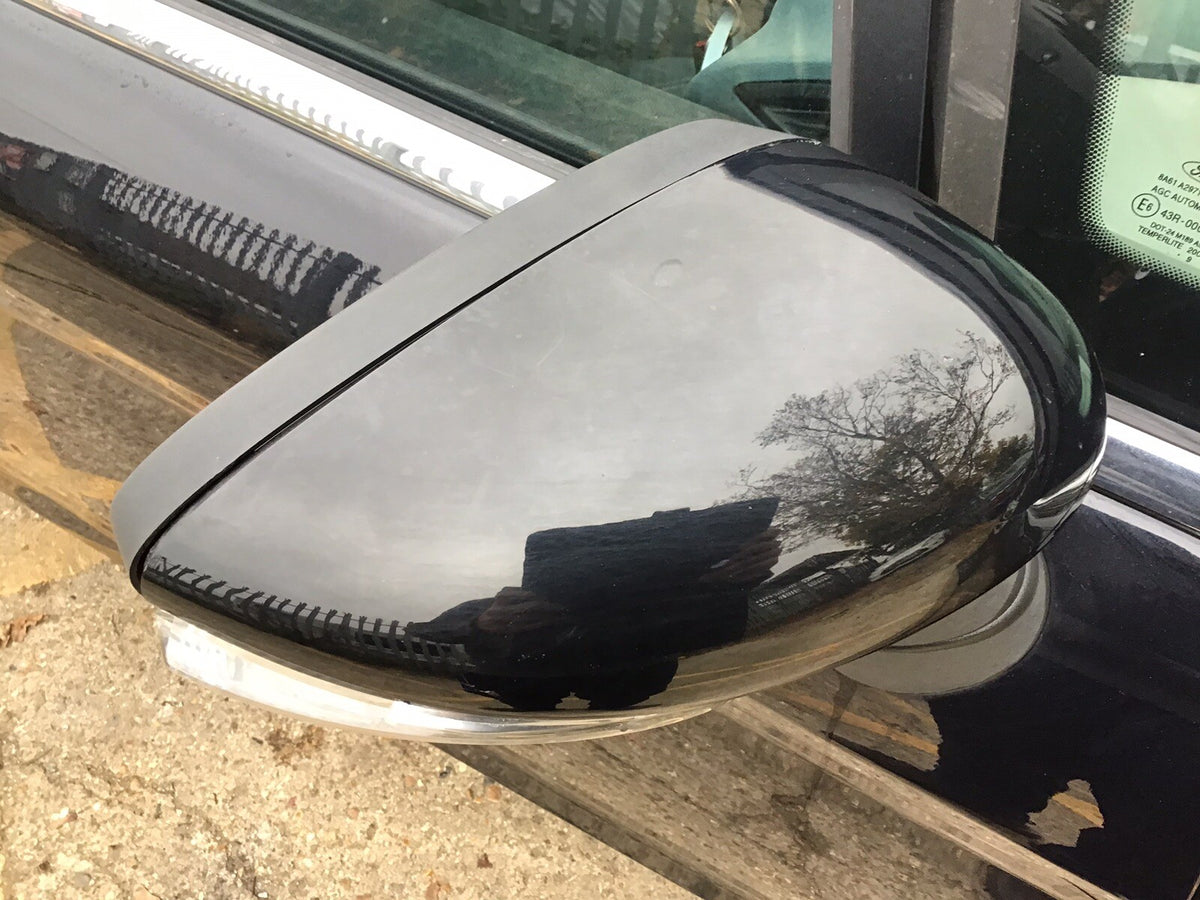 FORD FIESTA MK7 DRIVER'S SIDE O/S DOOR MIRROR BLACK 2009 20124