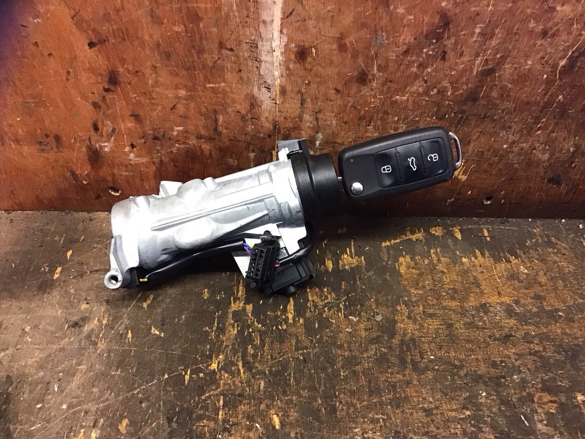 VOLKSWAGEN MK6 IGNITION BARREL LOCK AND KEY 1K0905851B 2008 20131