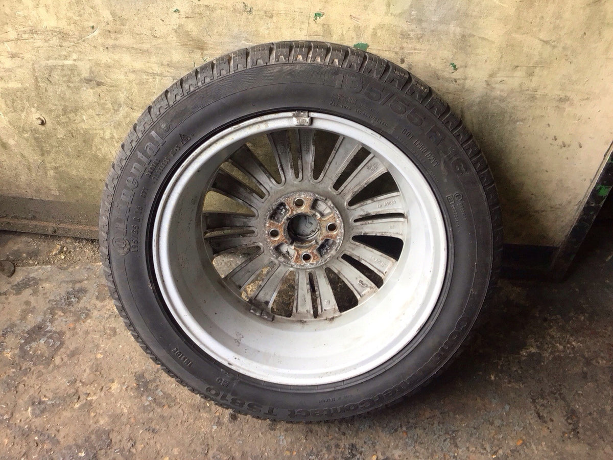 VAUXHALL CORSA D ALLOY WHEEL 16'' 195X55X16 0P058 2006 20147