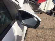 VOLKSWAGEN POLO 6R DRIVERS'S SIDE MIRROR CANDY WHITE LB9A  2009 20173