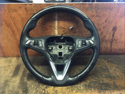 VAUXHALL CORSA E DRIVER'S STEERING WHEEL LEATHER 39035999 2015 20192