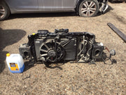 FORD FIESTA MK7 1.4 DIESEL RADIATOR RAD PACK SLAM PANEL 8V51 8C607 CG 2008 20129