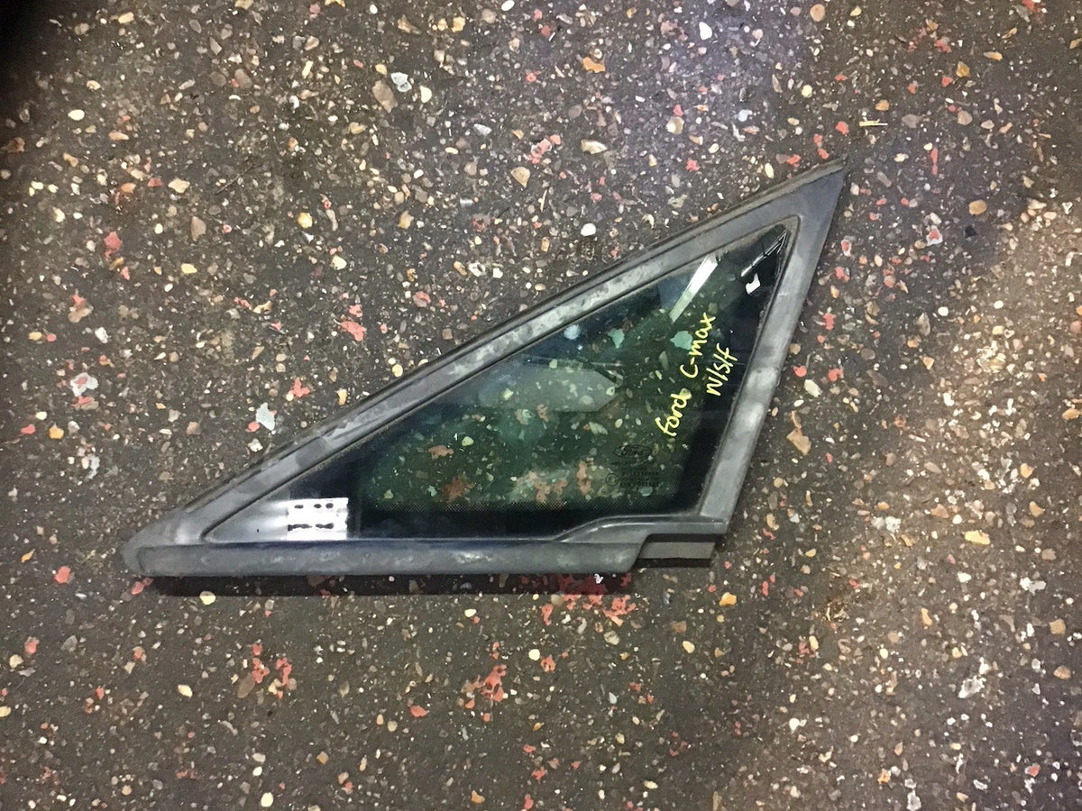 FORD C MAX PASSENGER'S SIDE N/S QUARTER WINDOW GLASS AM51 R29711 AD 2012 20173