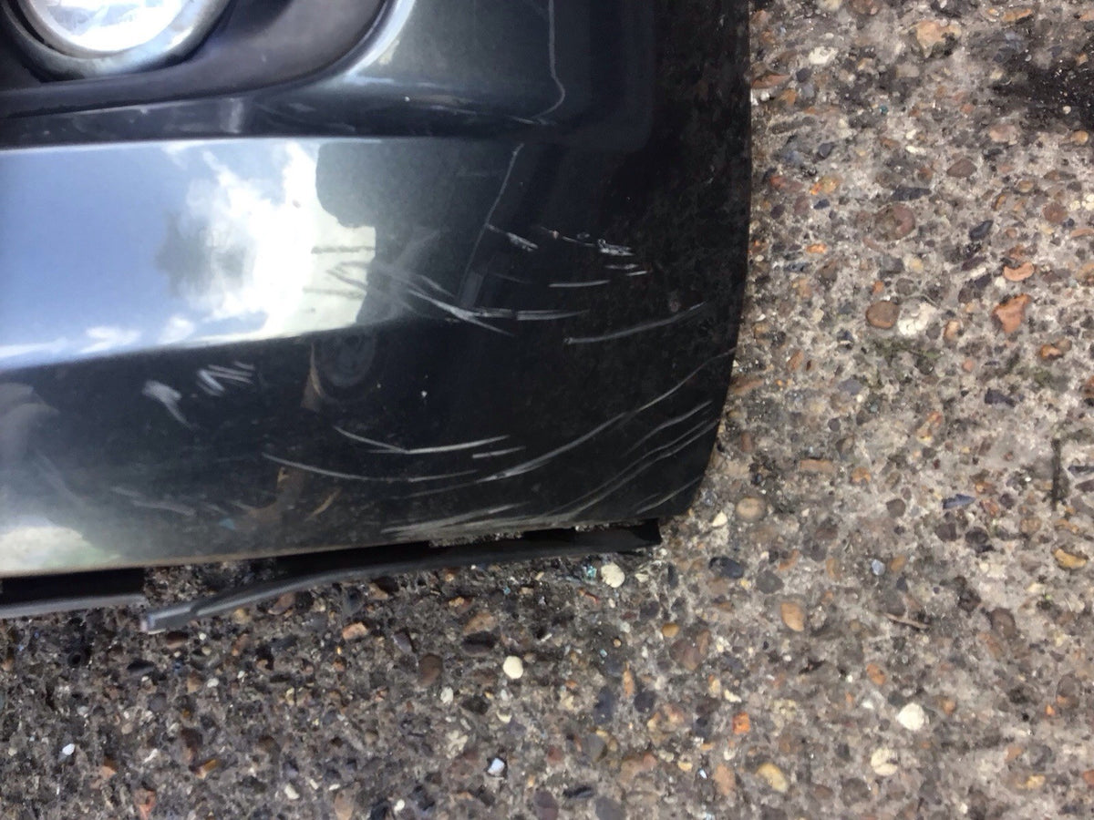 PEUGEOT 207 FRONT BUMPER GREY GALLIUM  PAINT CODE KTB  2010 201211