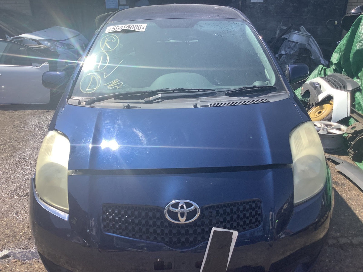 TOYOTA YARIS MK2 BONNET LEXUS DARK BLUE CODE 8P4 3 DOOR 2006-20100