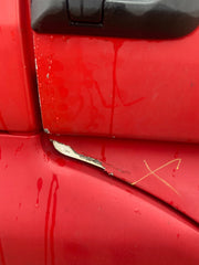 MAN TGX 24.460 DRIVER SIDE O/S DOOR IN RED  WITHOUT MIRROR 2016 20192