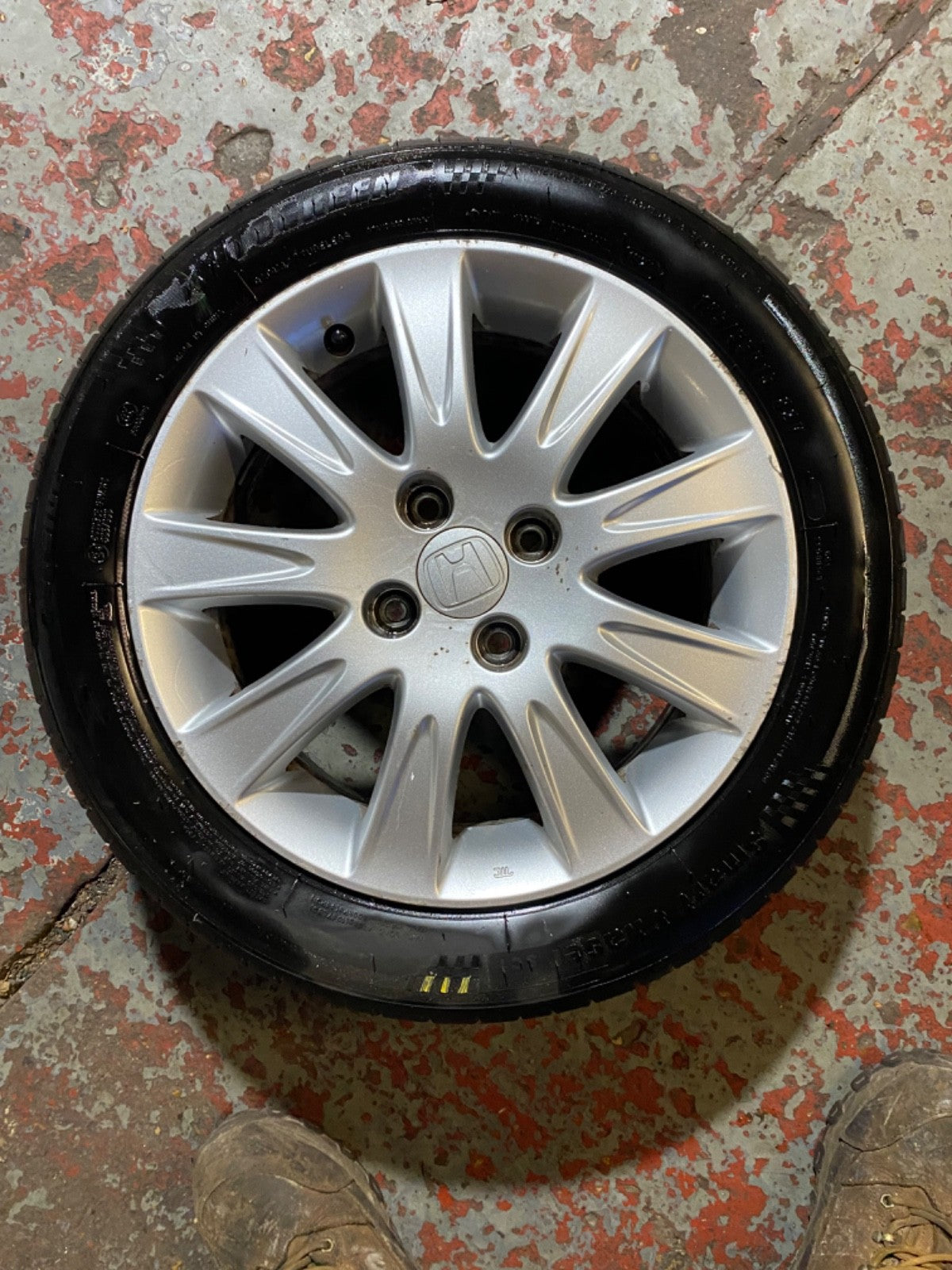 HONDA  JAZZ MK2  ALLOY WHEEL 15'' TYRE 185X55X15 2002 20082
