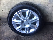 VAUXHALL CORSA ALLOY WHEEL 16'' OPO33 AND TYRE 195X55X16 2006 20142