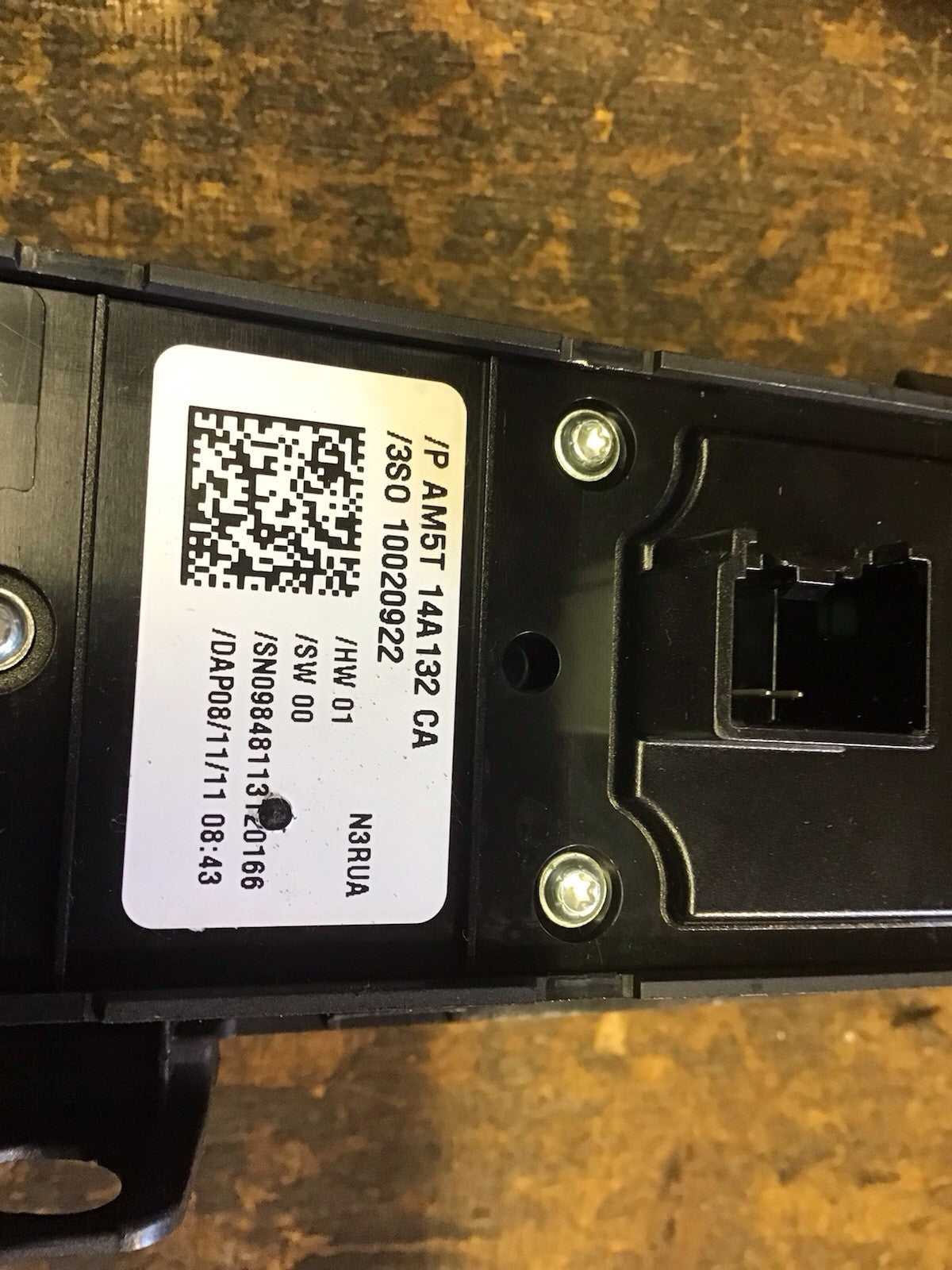 FORD FOCUS MK3 ELECTRIC WINDOW CONTROL UNIT SWITCH AM5T14A132CA 2011 20147