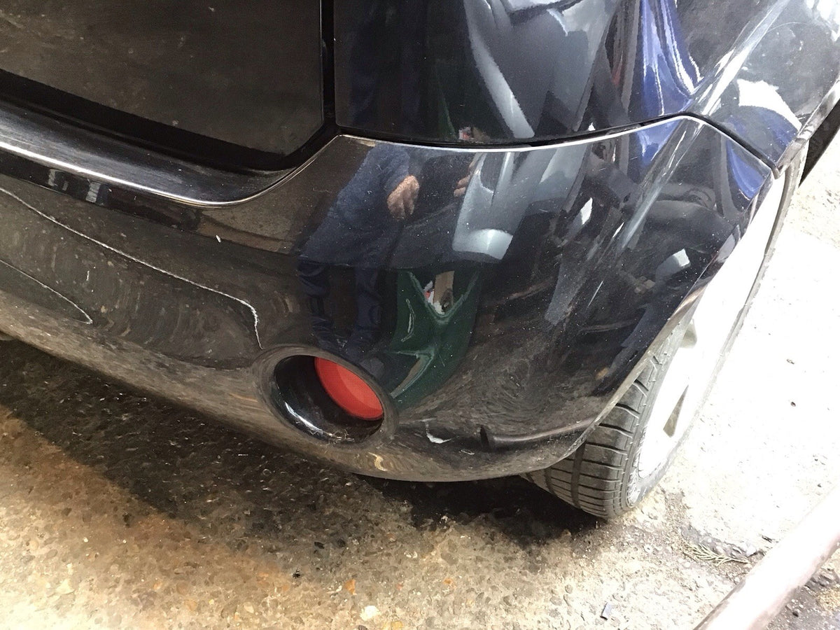 FORD FIESTA MK6 REAR BUMPER PANTHER BLACK FACE LIFT 2004 20074