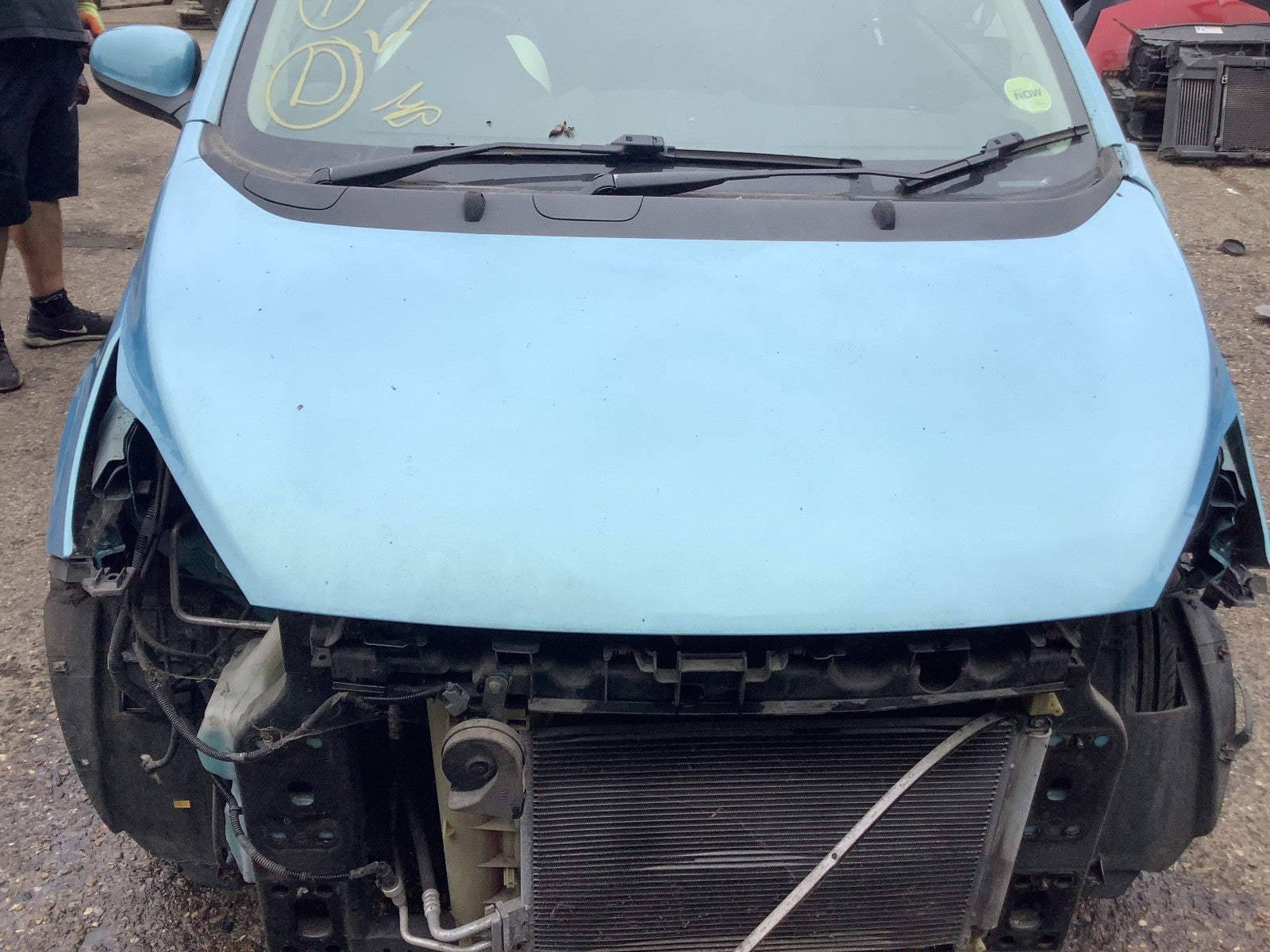 FORD KA BONNET IN SCUBA METALLIC 2009 20161