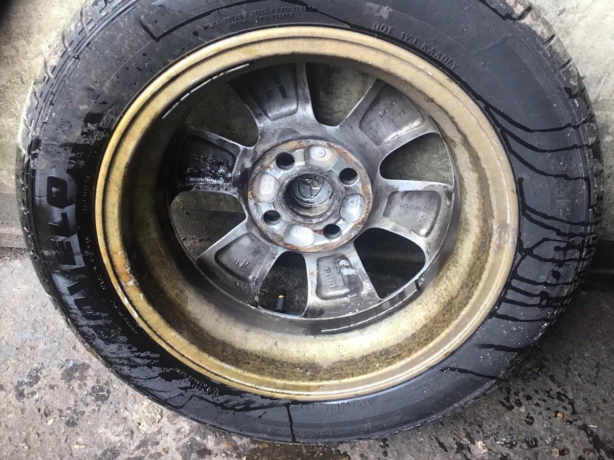 TOYOTA AYGO MK1 ALLOY WHEEL 14'' 42611 YY360 WITH TYRE 155X65X14 2005 20156