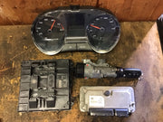 SEAT IBIZA 6J 1.4 PETROL ECU KIT 03C906014FB CGGB 2012 20172