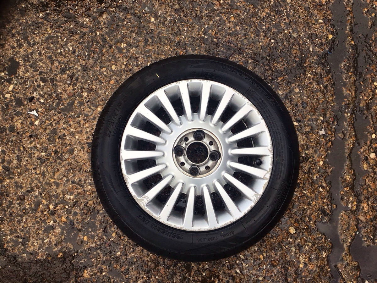 FIAT 500 ALLOY WHEEL 15" 51845435 WITH TYRE 185X55X15 2008 20210