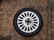 FIAT 500 ALLOY WHEEL 15" 51845435 WITH TYRE 185X55X15 2008 20210