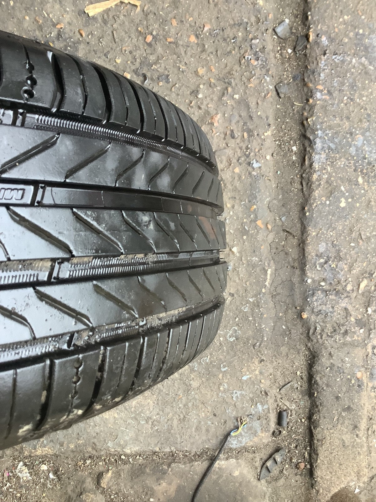 VAUXHALL CORSA D ALLOY WHEEL 16'' AND TYRE 195X55X16 13374019 2006 20145