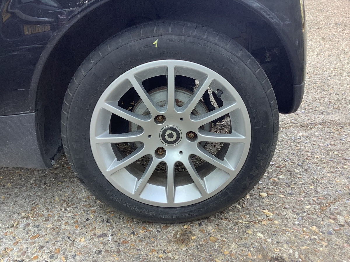 SMART FORTWO REAR WHEEL ALLOY 15'' TYRE 175X55X15 2007 20142