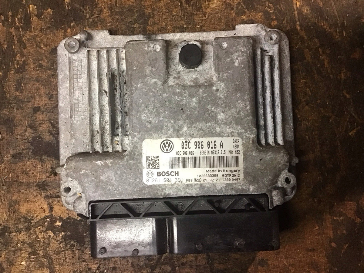VOLKSWAGEN GOLF MK6 1.4 TSI PETROL ENGINE CONTROL UNIT ECU 03C906016A 2008 20120