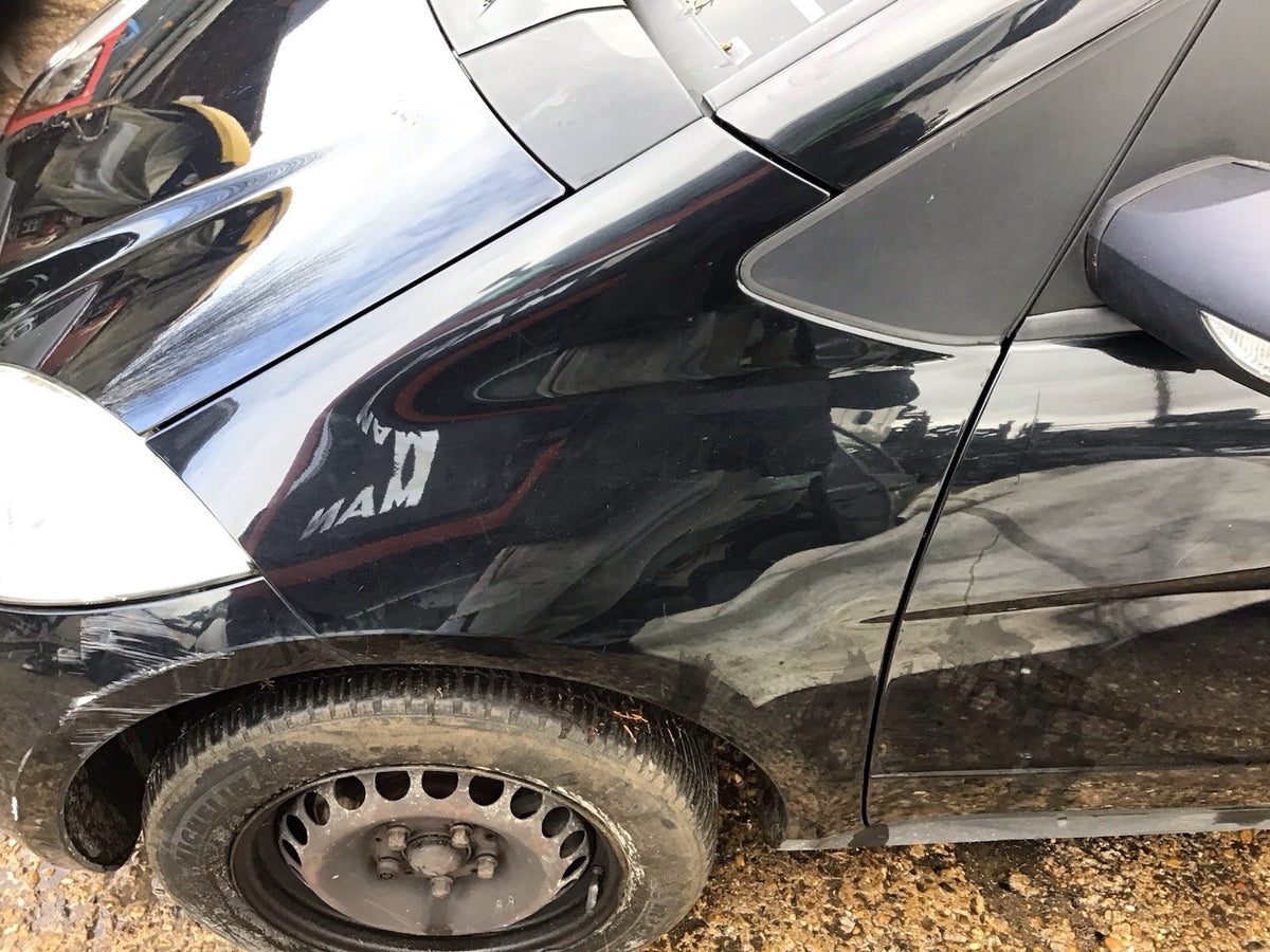 MERCEDES A CLASS W169 N/S PASSENGERS SIDE WING 191 COSMOS BLACK 2005 20082