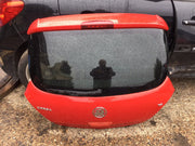 VAUXHALL CORSA D TAILGATE FLAME RED PAINT CODE Z547 3 DOOR MODEL 2006 20140