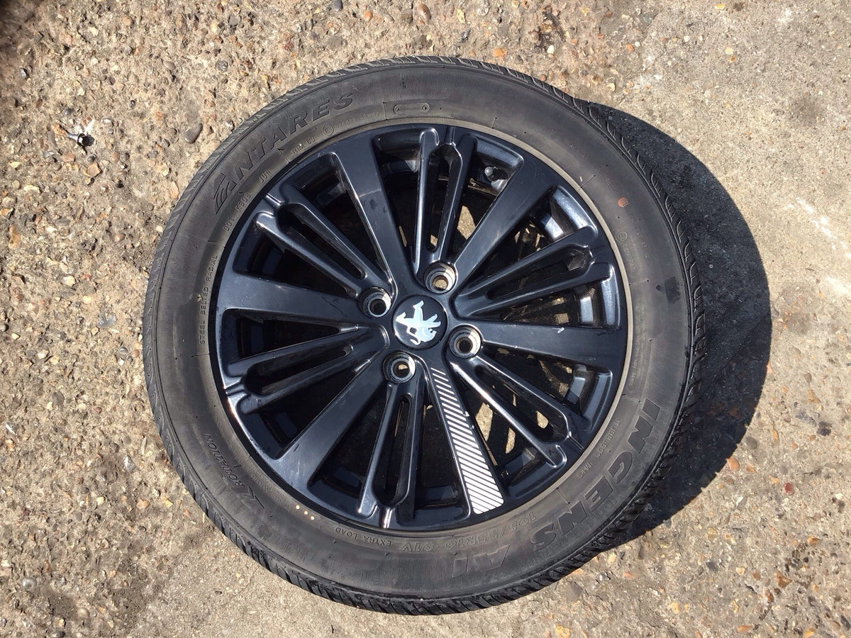 PEUGEOT 208 ALLOY WHEEL 16'' 9808137577 TYRE 195X55X15  2012 20190