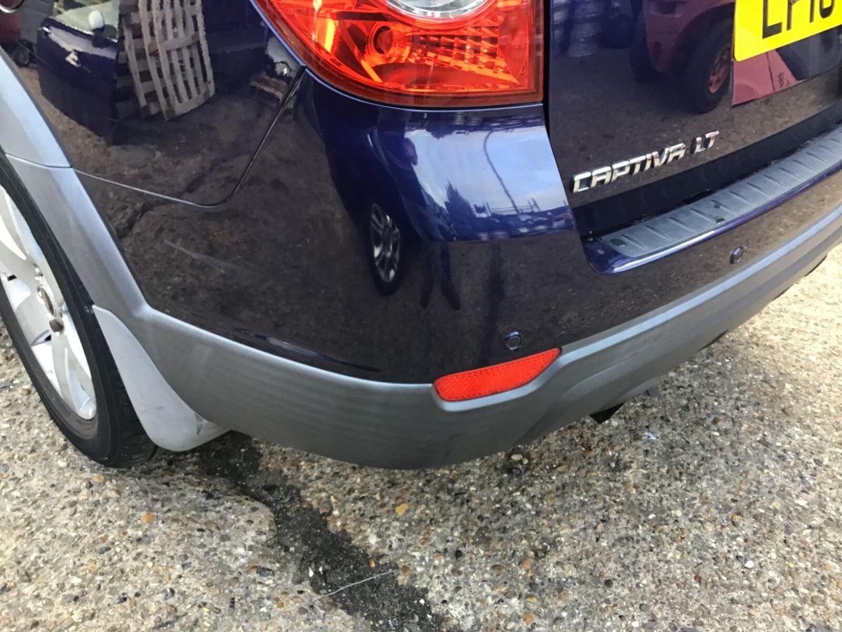 CHEVROLET CAPTIVA MK1 REAR BUMPER POSEIDON BLUE METALLIC GKH  2007 20122