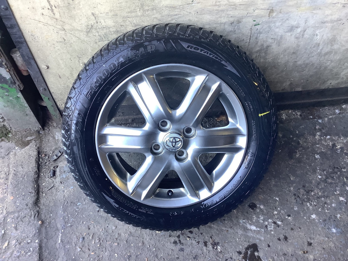 TOYOTA IQ ALLOY WHEEL 15'' TYRE 175X65X15  2008 20161