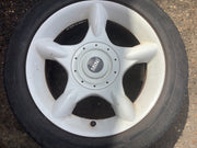 MINI COOPER R50 R53 ALLOY WHEEL 16'' TYRE 195X55X16 2001 20064