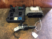 PEUGEOT 207 1.6 HDI ECU KIT 9677013180 BOSCH 0281017333 DIESEL 9HP 2009 20121